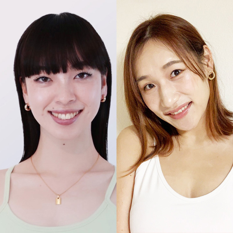 菅原 伶美、窪田 真帆