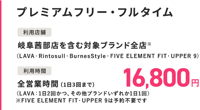 プレミアムフリーフル