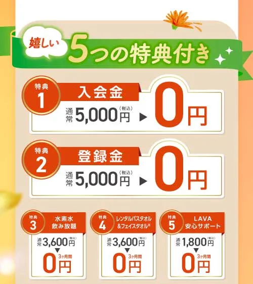 今なら新春限定 6大特典付き