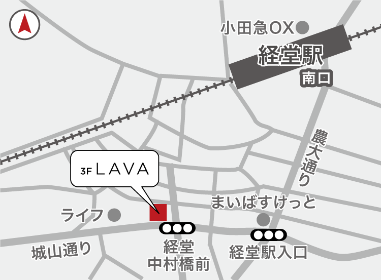 経堂店地図