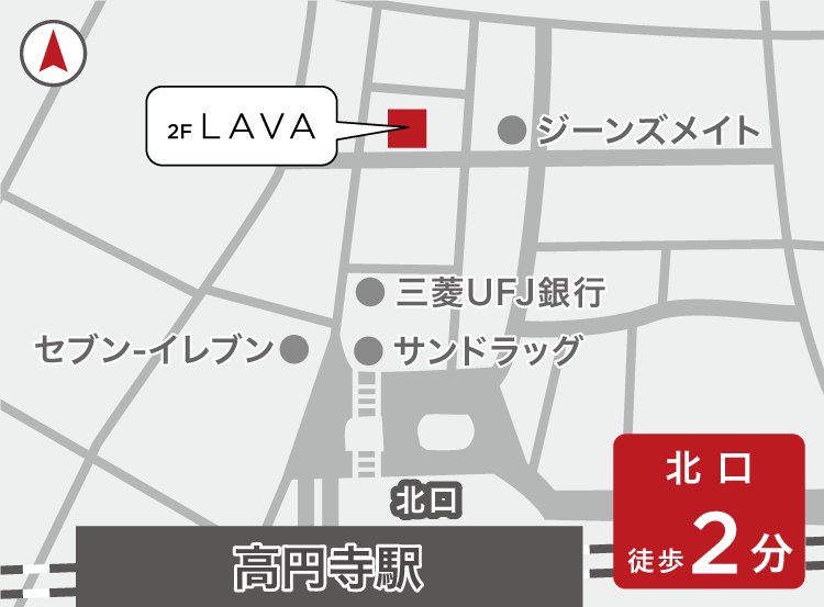高円寺店地図