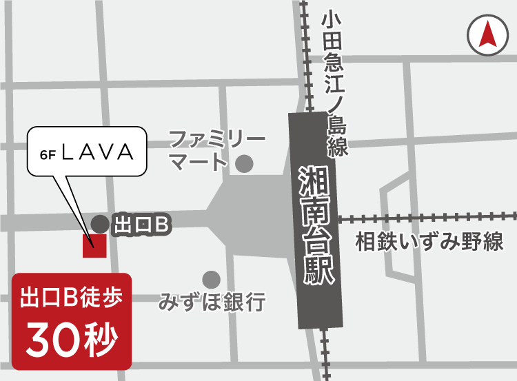 湘南台店地図