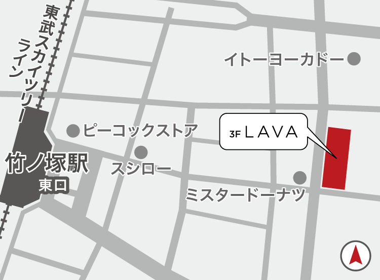 竹ノ塚店地図