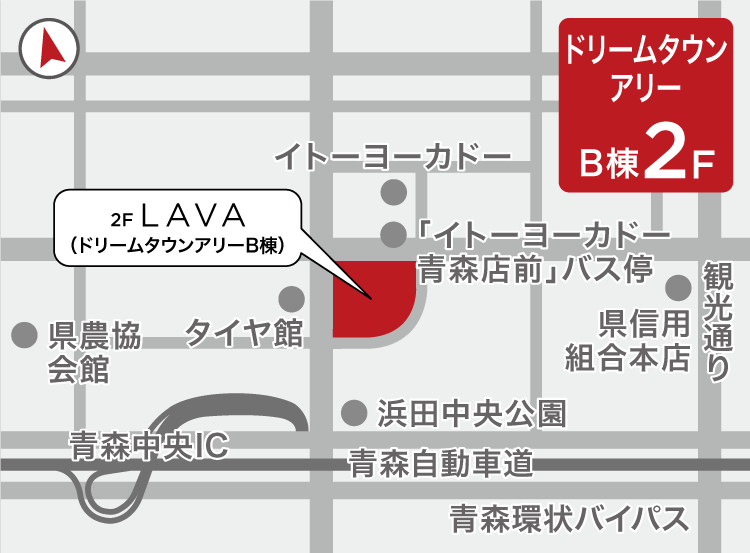 青森浜田店地図