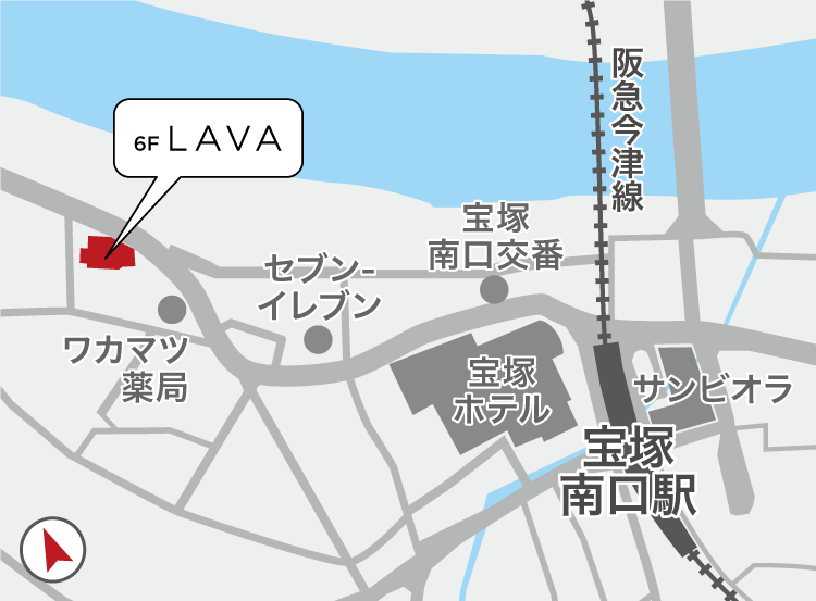 宝塚店地図