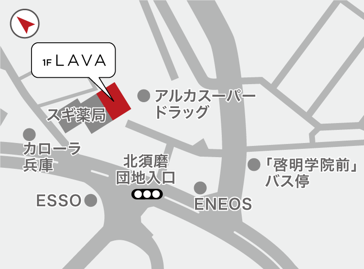 北須磨店地図