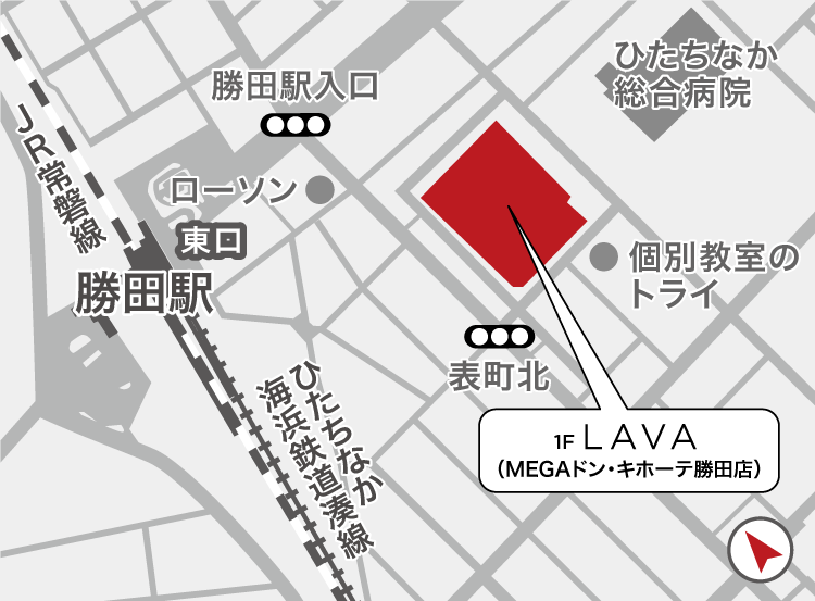 勝田店地図