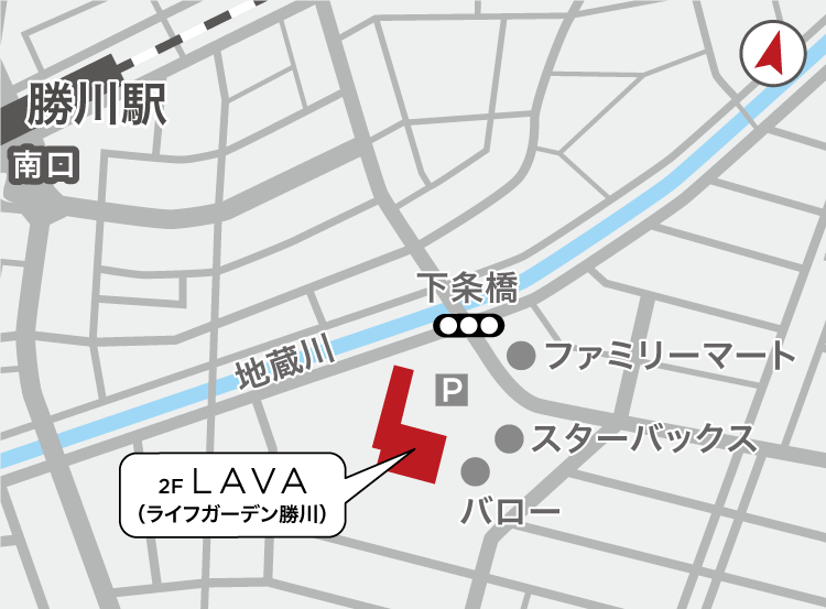 勝川店地図