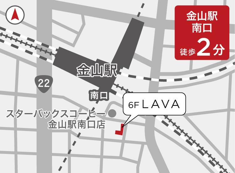 金山店地図