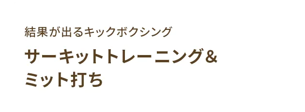 サーキットトレーニング＆ミット打ち