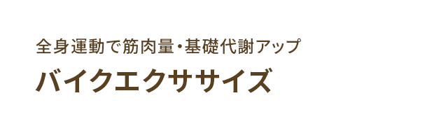 バイクエクササイズ