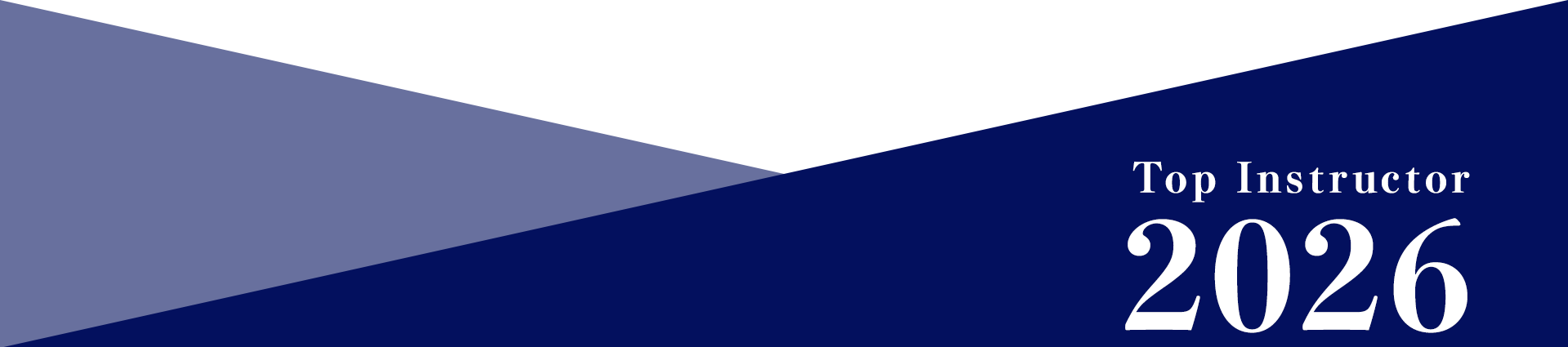 Top Instructor 2026