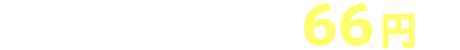 1日たったの66円